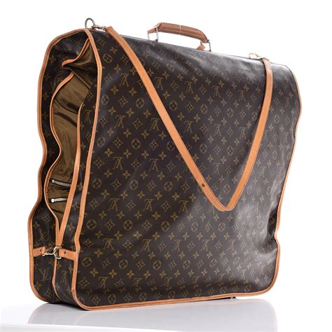 louis vuitton monogram garment bag.